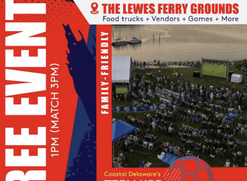 Free Team USA Watch Party at Lewes Ferry Grounds